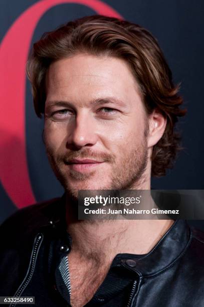 Luke Bracey attends the new Ralph Lauren Frangance presentation at Estudios Cenital on February 1, 2017 in Madrid, Spain.