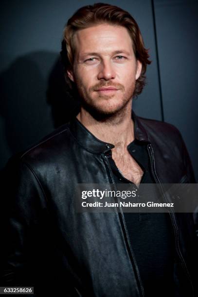 Luke Bracey attends the new Ralph Lauren Frangance presentation at Estudios Cenital on February 1, 2017 in Madrid, Spain.