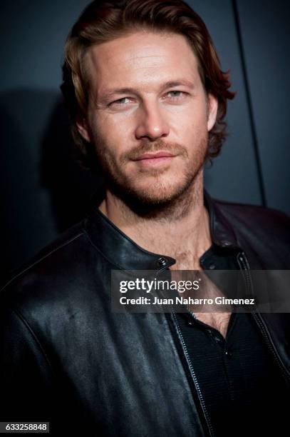 Luke Bracey attends the new Ralph Lauren Frangance presentation at Estudios Cenital on February 1, 2017 in Madrid, Spain.