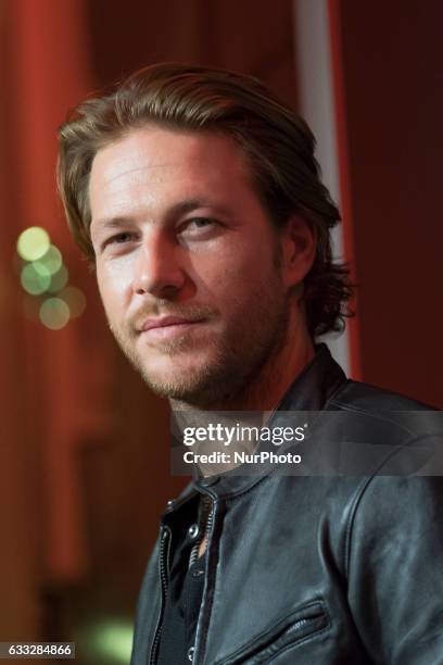 Luke Bracey attends the new Ralph Lauren Frangance presentation at Estudios Cenital on February 1, 2017 in Madrid, Spain.