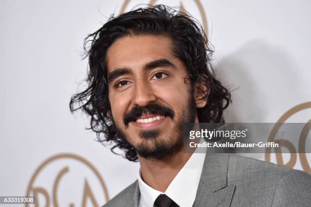 Actor Dev Patel arrives at the 28th Annual Producers Guild Awards at The Beverly Hilton Hotel on January 28, 2017 in Beverly Hills, California.