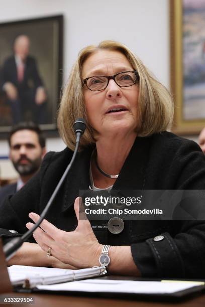 Vermeer Corporation Board Chair Mary Andringa testifies before the House Transportation and Infrastructure Committee about how infrastructure affects...