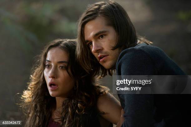 Divine Elimination" Episode 203 -- Pictured: Stella Maeve as Julia, Jason Ralph as Quentin --