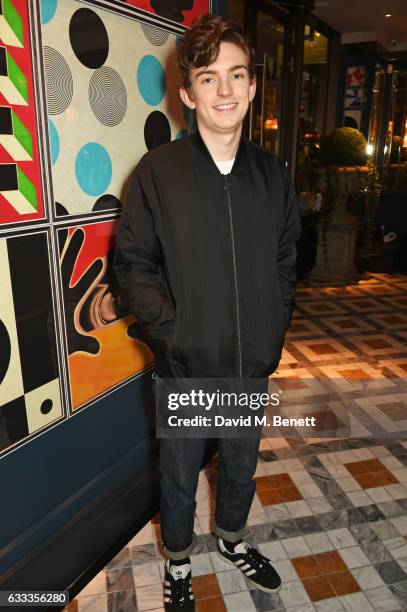 Bill Milner attends the InStyle EE Rising Star Party ahead of the EE BAFTA Awards at The Ivy Soho Brasserie on February 1, 2017 in London, England.