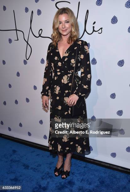 Actress Emily Van Camp attends Tyler Ellis Celebrates the 5th Anniversary And Launch Of Tyler Ellis x Petra Flannery Collection at Chateau Marmont on...