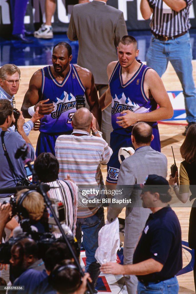 1997 Western Conference Finals Game Six: Utah Jazz v Houston Rockets