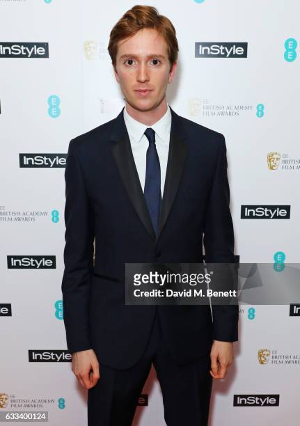 Luke Newberry attends the InStyle EE Rising Star Party ahead of the EE BAFTA Awards at The Ivy Soho Brasserie on February 1, 2017 in London, England.