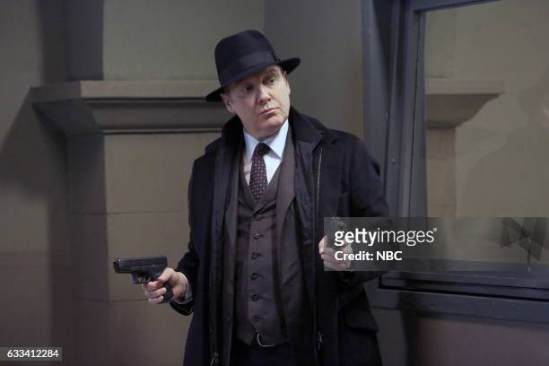 Isabella Stone: #34" Episode 413 -- Pictured: James Spader as Raymond "Red" Reddington --