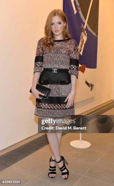 Ellie Bamber attends as PORTER hosts the first of their 'Incredible Women' Talks supported by Mark's Club at The Serpentine Sackler Gallery on...