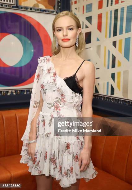 Kate Bosworth attends the InStyle EE Rising Star Party at the Ivy Soho Brasserie on February 1, 2017 in London, England.