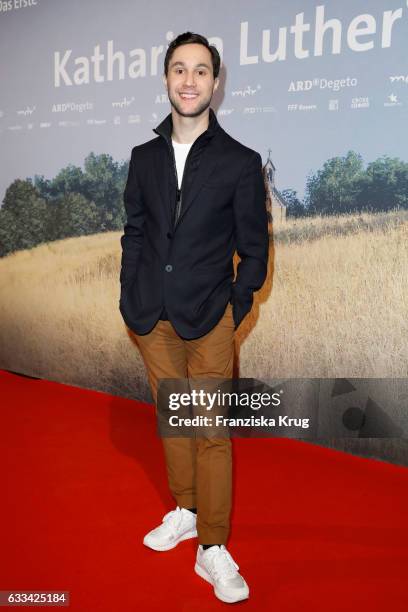 Ludwig Trepte attends the 'Katharina Luther' Premiere at Franzoesische Friedrichstadtkirche in Berlin on February 1, 2017 in Berlin, Germany.