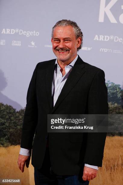 Rolf Kanies attends the 'Katharina Luther' Premiere at Franzoesische Friedrichstadtkirche in Berlin on February 1, 2017 in Berlin, Germany.