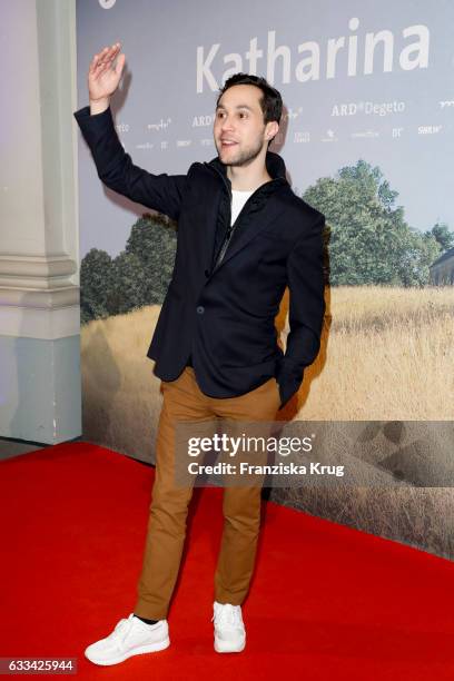 Ludwig Trepte attends the 'Katharina Luther' Premiere at Franzoesische Friedrichstadtkirche in Berlin on February 1, 2017 in Berlin, Germany.