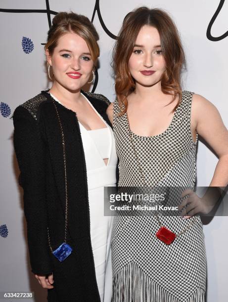 Actreses Mady Dever and Kaitlyn Dever arrive at Tyler Ellis Celebrates 5th Anniversary And Launch Of Tyler Ellis x Petra Flannery Collection at...