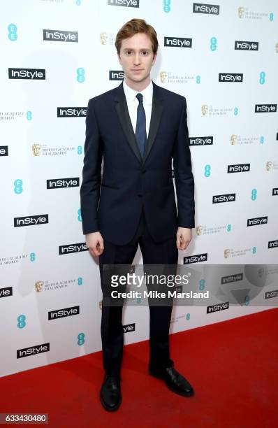 Luke Newberry attends the InStyle EE Rising Star Party at the Ivy Soho Brasserie on February 1, 2017 in London, England.