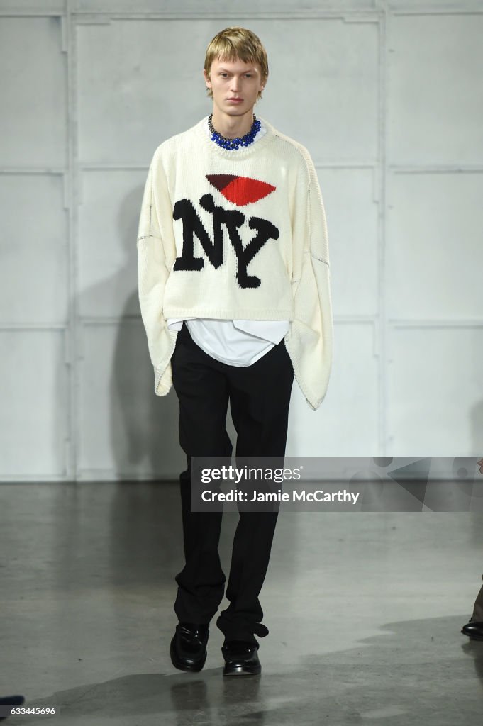 Raf Simons - Runway - NYFW: Men's