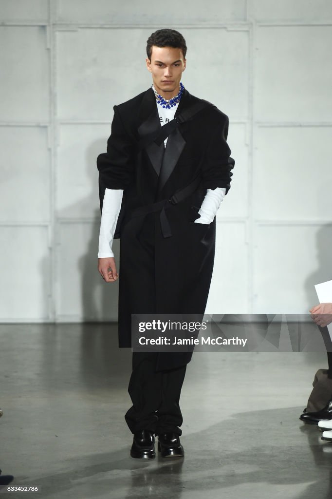 Raf Simons - Runway - NYFW: Men's