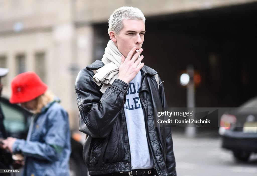 Street Style - NYFW: Men's - Day 3