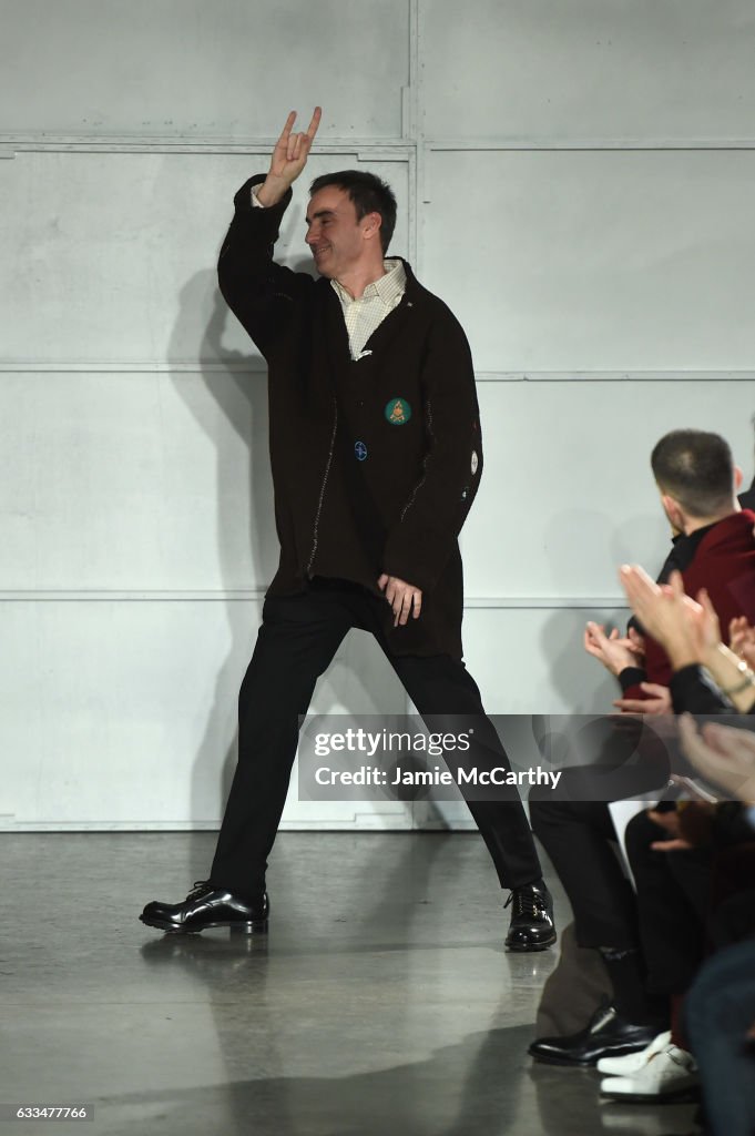 Raf Simons - Runway - NYFW: Men's