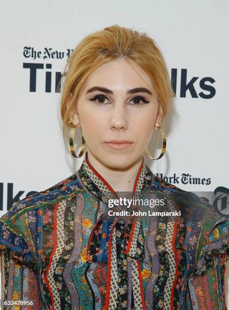 Zosia Mamet attends TimesTalks: A Final Farewell to the cast of HBO's "Girls" at NYU Skirball Center on February 1, 2017 in New York City.