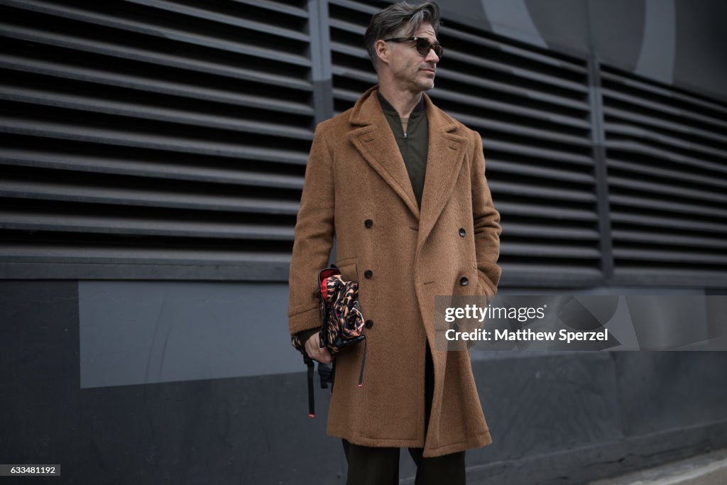 Street Style - NYFW: Men's - Day 3