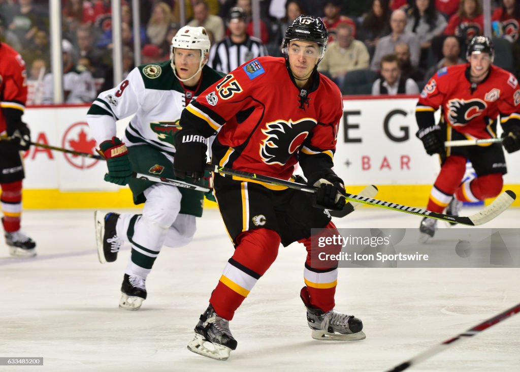 NHL: FEB 01 Wild at Flames