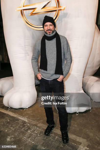 German moderator Andreas Tuerck attends the Presentation of the new Opel Calender 2017 at Kraftwerk Mitte on February 1, 2017 in Berlin, Germany.