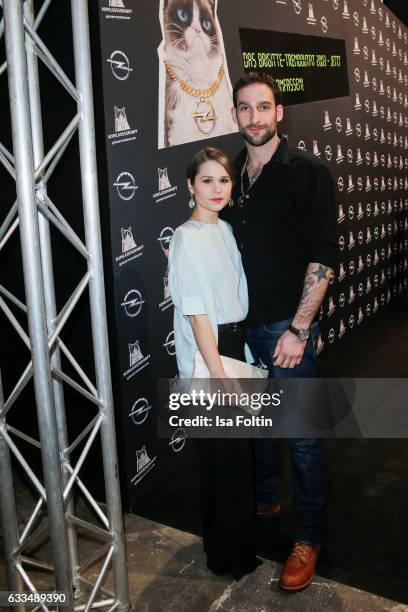 German-brasilian actress Cristina do Rego and her boyfriend german actor Matthias Weidenhoefer attend the Presentation of the new Opel Calender 2017...