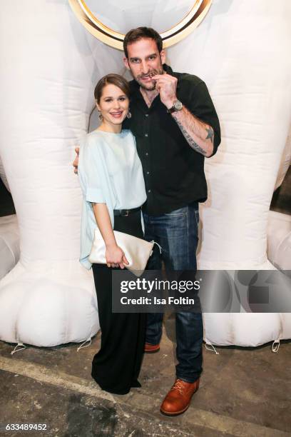 German-brasilian actress Cristina do Rego and her boyfriend german actor Matthias Weidenhoefer attend the Presentation of the new Opel Calender 2017...