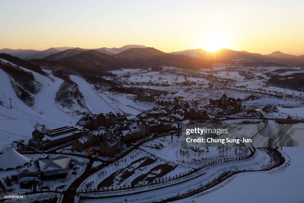 Venues And Townscape Ahead Of PyeongChang 2018 Winter Olympic Games