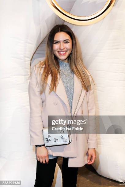 Youtube star Shanti Tan attends the Presentation of the new Opel Calender 2017 at Kraftwerk Mitte on February 1, 2017 in Berlin, Germany.