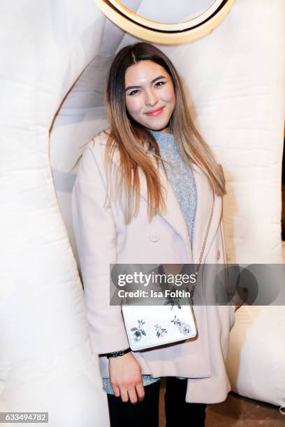 Youtube star Shanti Tan attends the Presentation of the new Opel Calender 2017 at Kraftwerk Mitte on February 1, 2017 in Berlin, Germany.