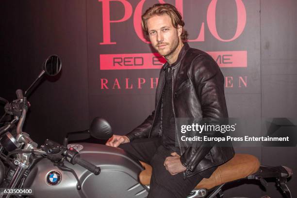 Luke Bracey presents a new Ralph Lauren frafrance on February 1, 2017 in Madrid, Spain.