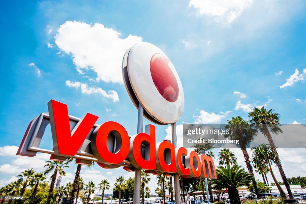 Vodacom Group Ltd. Headquarters And Phone Store As Revenue Rises