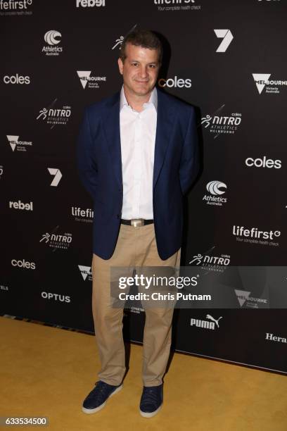 Guest seen arriving for the Nitro Athletics Melbourne Gala Dinner on February 2, 2017 in Melbourne, Australia. PHOTOGRAPH BY Chris Putnam /