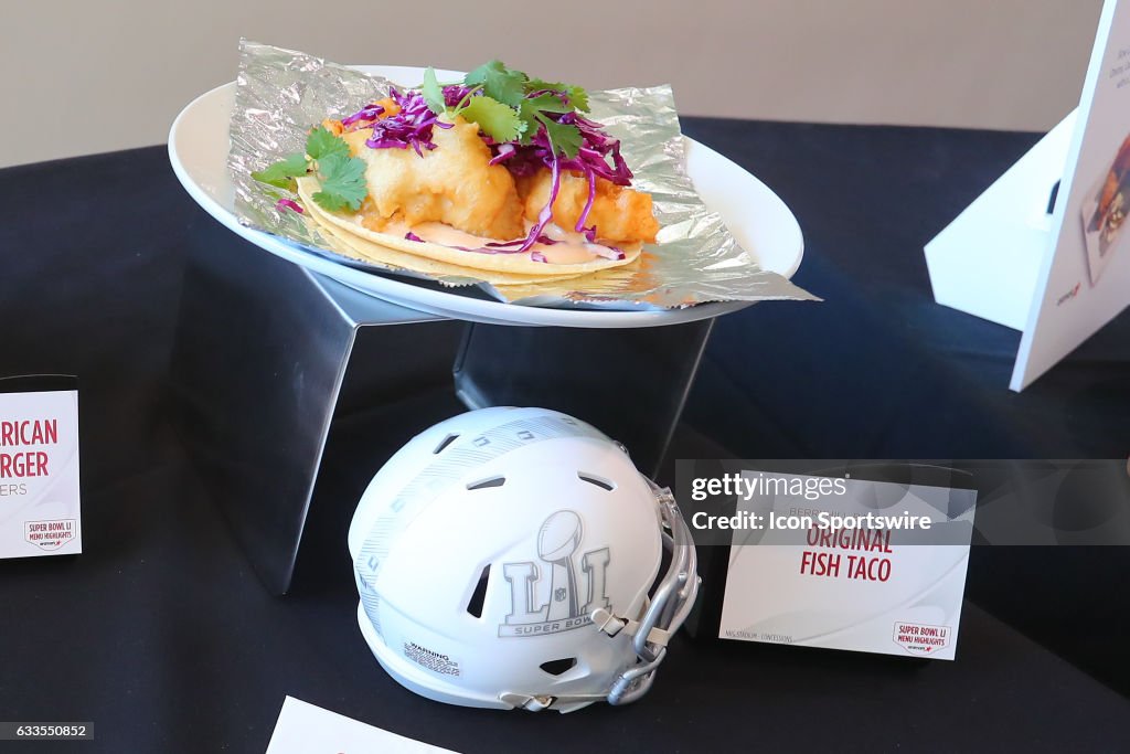NFL: JAN 31 Super Bowl LI - Menu Showcase