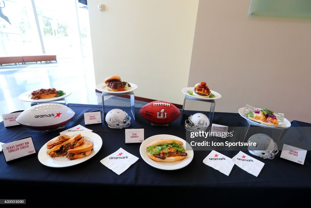 NFL: JAN 31 Super Bowl LI - Menu Showcase