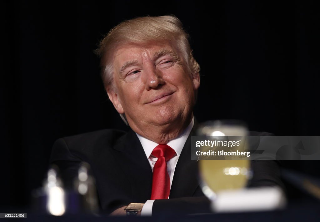President Trump Speaks At The National Prayer Breakfast