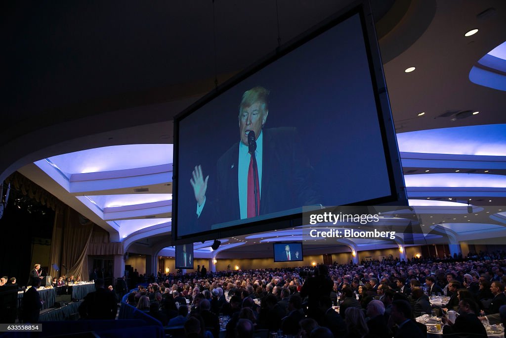 President Trump Speaks At The National Prayer Breakfast