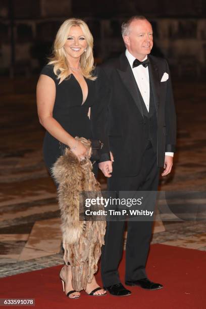 Baroness Michelle Mone and Douglas Barrowman attend a reception and dinner for supporters of The British Asian Trust on February 2, 2017 in London,...