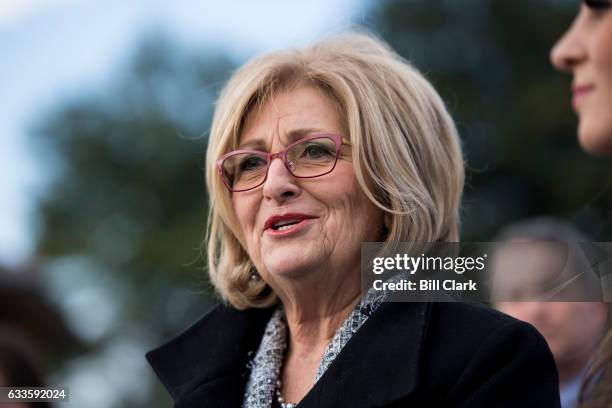 Rep. Diane Black, R-Tenn., speaks during a news conference on Planned Parenthood on Thursday, Feb. 2, 2017.