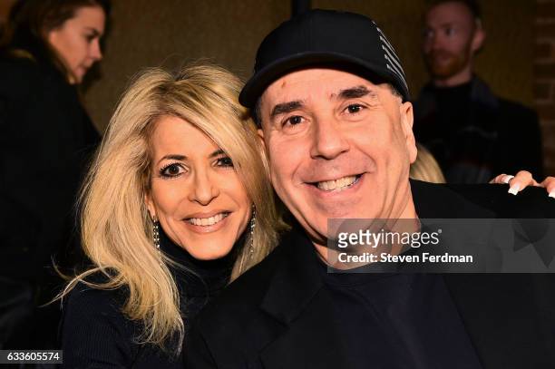 Meryl Lipstein and Barry Lipstein attend Grungy Gentleman - Front Row - NYFW: Men's on February 2, 2017 in New York City.
