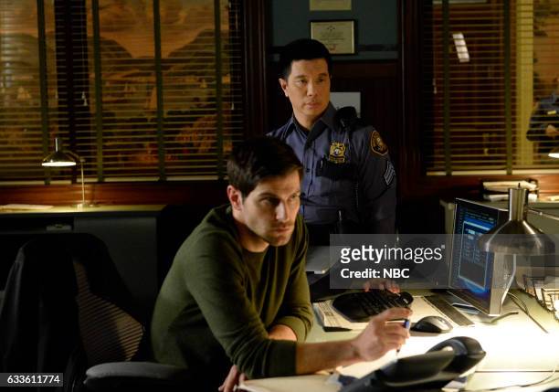 Breakfast in Bed" Episode 606 -- Pictured: David Giuntoli as Nick Burkhardt, Reggie Lee as Sergeant Wu --