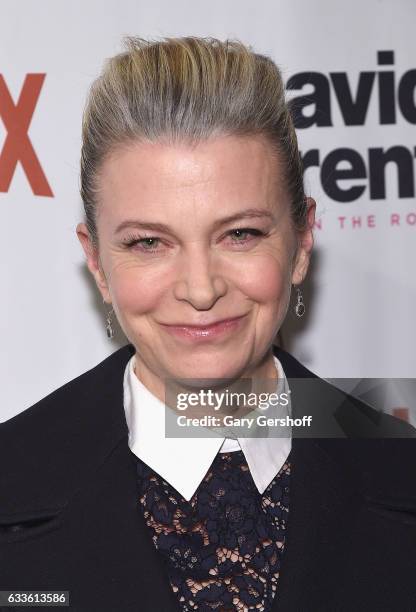 Author Jane Fallon attends "David Brent: Life on the Road" New York screening at Metrograph on February 2, 2017 in New York City.