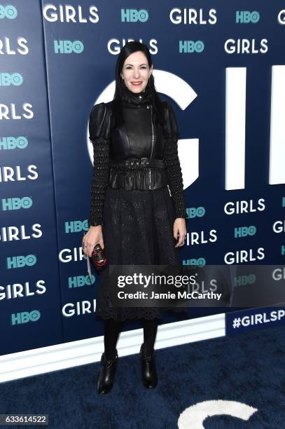 Jill Kargman attends The New York Premiere Of The Sixth & Final Season Of "Girls" at Alice Tully Hall, Lincoln Center on February 2, 2017 in New York...