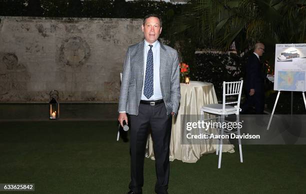 Fred Tanne attends ASPCA Palm Beach Cocktails and Conversation hosted by Arriana and Dixon Boardman on February 2, 2017 in Palm Beach, Florida.