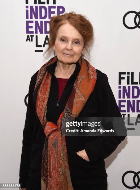 Actress Katharine Houghton attends the Film Independent Screening and Q&A of "Guess Who's Coming To Dinner" at LACMA on February 2, 2017 in Los...