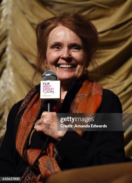 Actress Katharine Houghton attends the Film Independent Screening and Q&A of "Guess Who's Coming To Dinner" at LACMA on February 2, 2017 in Los...