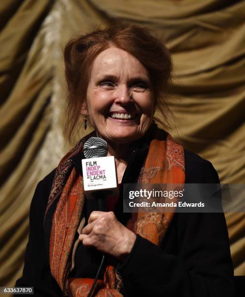 Actress Katharine Houghton attends the Film Independent Screening and Q&A of "Guess Who's Coming To Dinner" at LACMA on February 2, 2017 in Los...