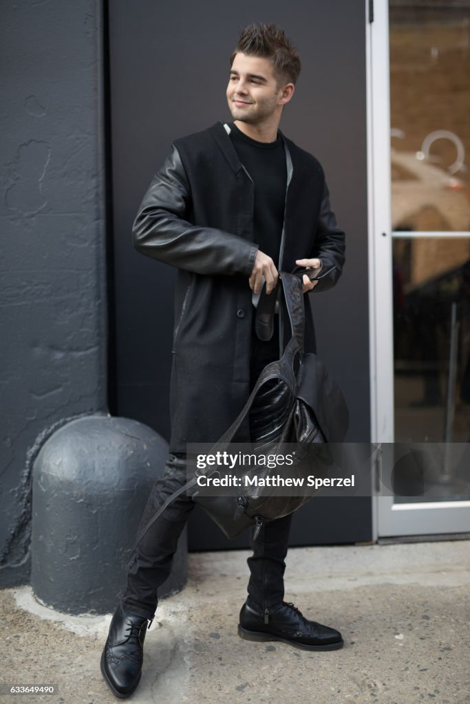 Street Style - NYFW: Men's - Day 4